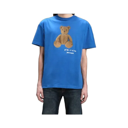 Bear In Mind Bear Printed Crewneck T-Shirt