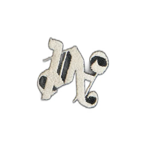 Pa Monogram Embroidered Zip-Up Sweatshirt