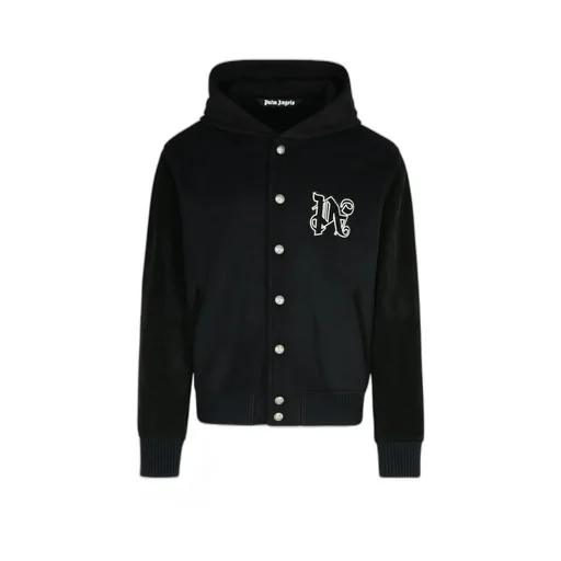 Monogram Embroidered Bomber Jacket