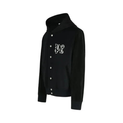 Monogram Embroidered Bomber Jacket