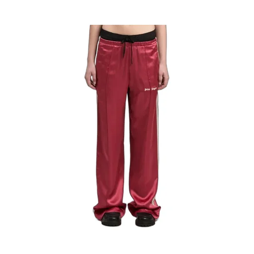 Logo Embroidered Straight Leg Pants