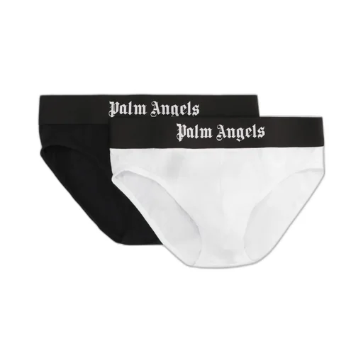 Set Of Two Logo Elastic Band Briefs