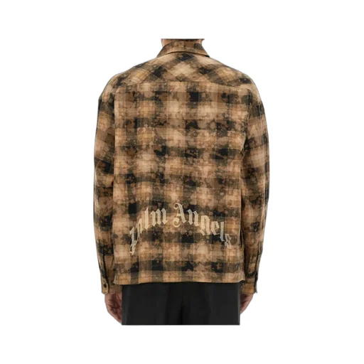 Checked Long-Sleeved Shirt