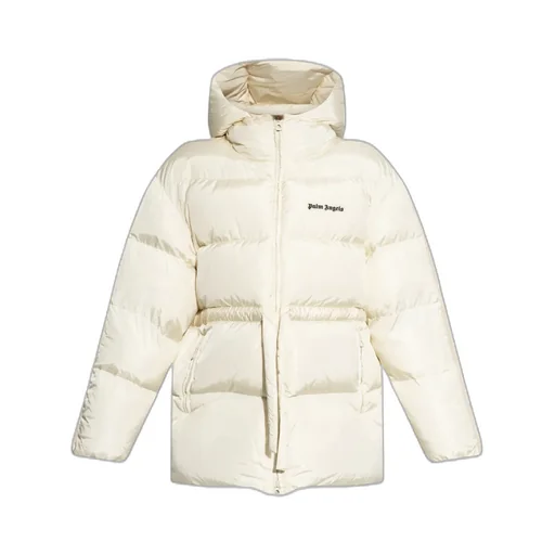 Logo Embroidered Down Jacket
