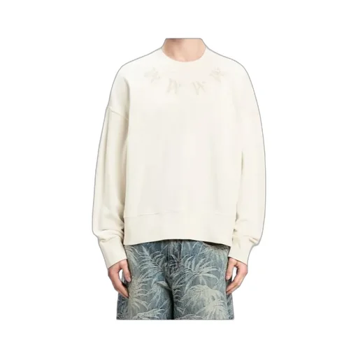 Monogram Printed Crewneck Sweatshirt