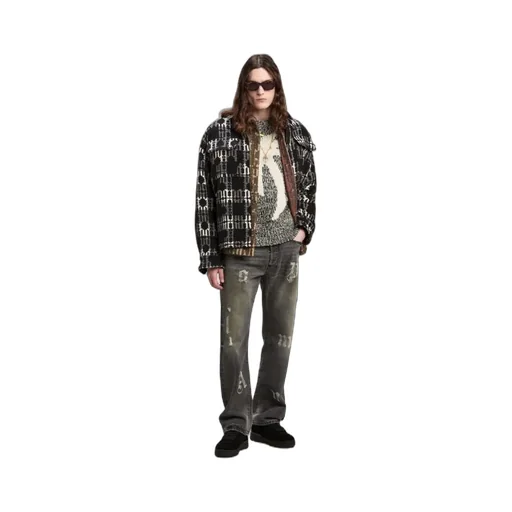 Palm Intarsia Crewneck Knitted Jumper