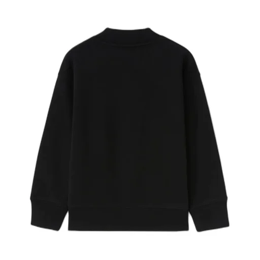 Logo Printed Drop Shoulder Sweatshirt