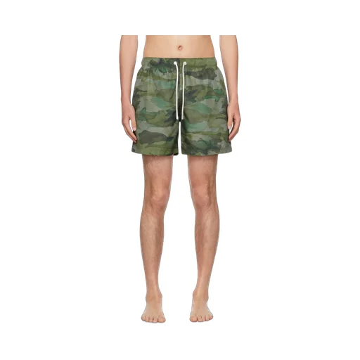 Camouflage Printed Swimming Trunks