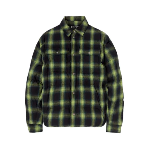 Checked Puffer Jacket