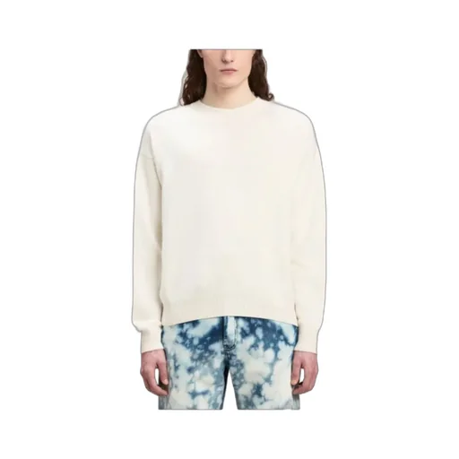 Monogram Print Crewneck Knit Jumper