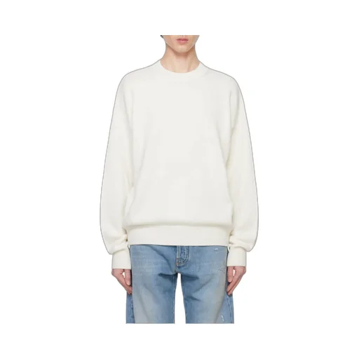 Monogram Print Crewneck Knit Jumper
