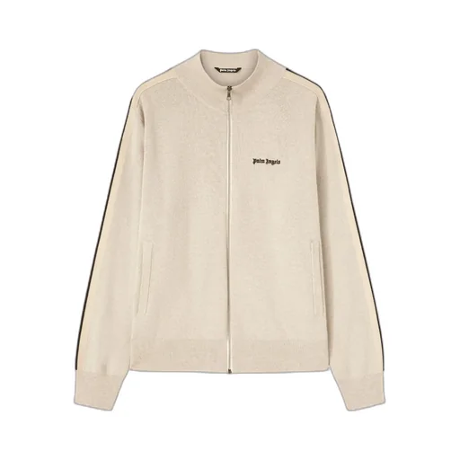 Logo Embroidered Zip-Up Jacket