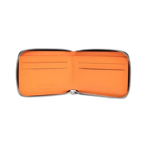 Logo Printed Zipped Wallet