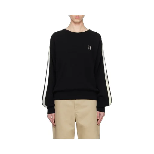 Monogram Embroidered Knitted Jumper