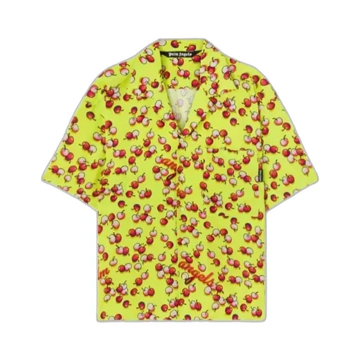 Cherries Printed Short-Sleeved Shirt