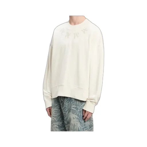 Monogram Printed Crewneck Sweatshirt