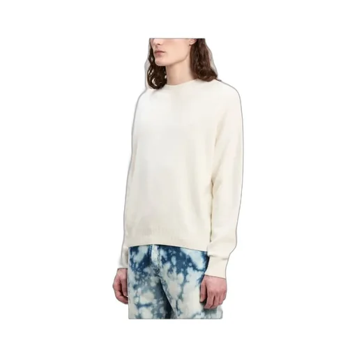 Monogram Print Crewneck Knit Jumper