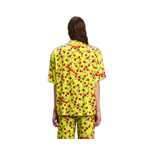 Cherries Printed Short-Sleeved Shirt