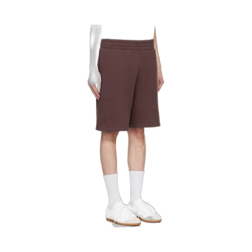 Logo Printed Elastic Waist Track Shorts