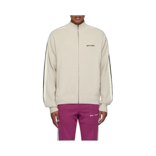 Logo Embroidered Zip-Up Jacket