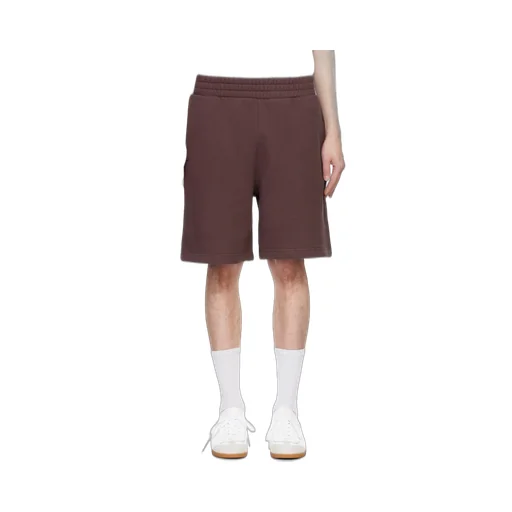 Logo Printed Elastic Waist Track Shorts