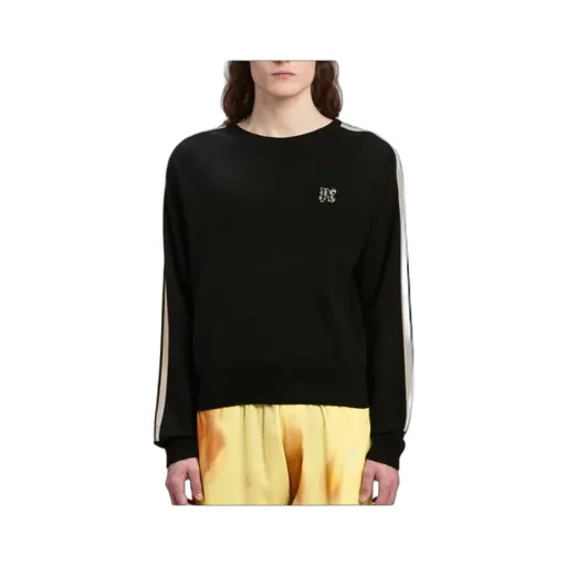 Monogram Embroidered Knitted Jumper