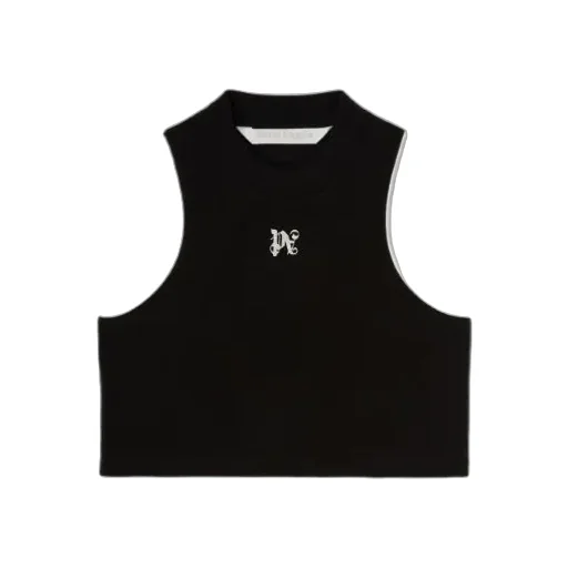 Pa Monogram Embroidered Tank Top