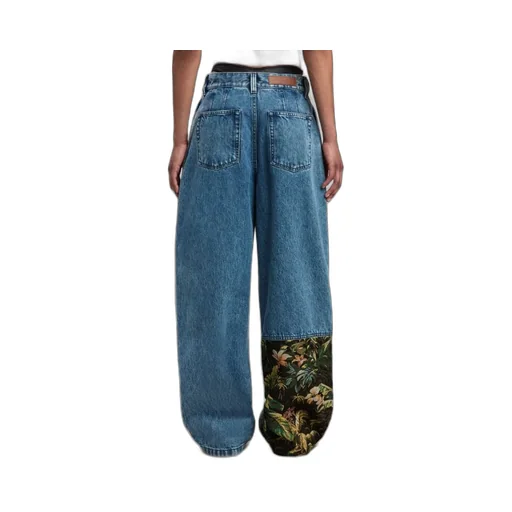 Jungle Printed Jeans