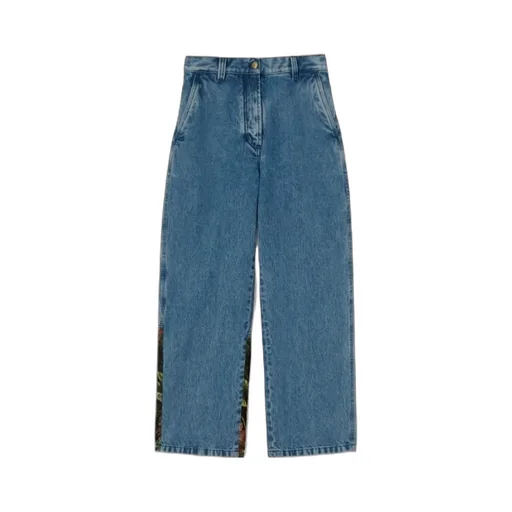 Jungle Printed Jeans