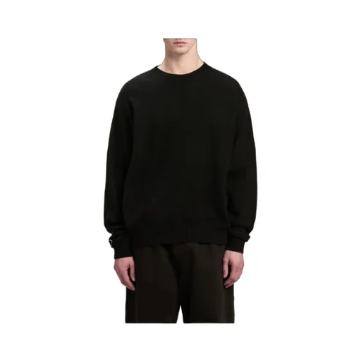 Monogram Print Crewneck Knit Jumper