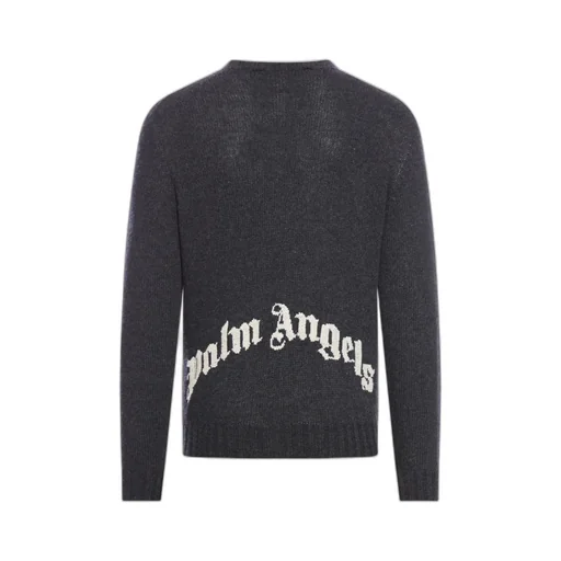 Logo Intarsia Knitted Jumper