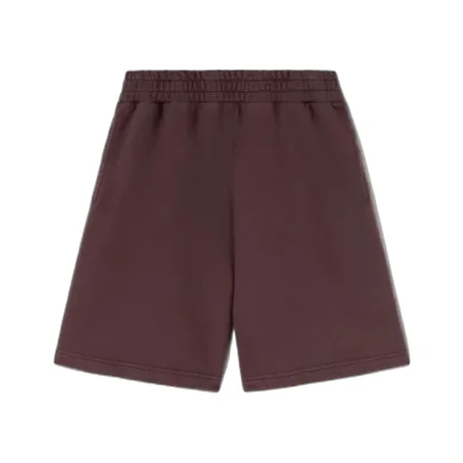Logo Printed Elastic Waist Track Shorts