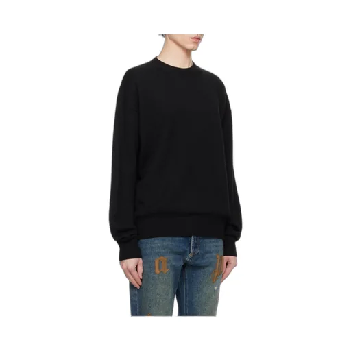 Monogram Print Crewneck Knit Jumper