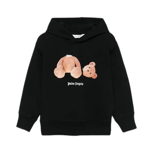 Bear Print Hoodie