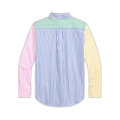 Striped Button-Down Shirt