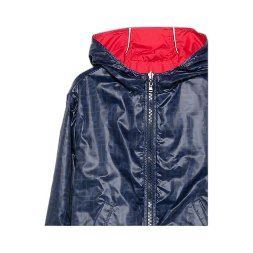 Ff Logo-Print Hooded Jacket