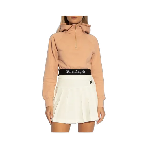 Logo Waist Cropped Sweatshirt