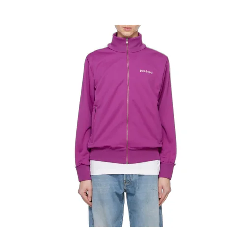 Logo Embroidered High Neck Jacket