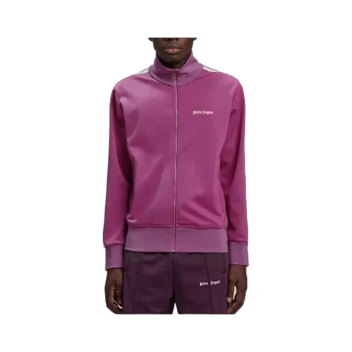 Logo Embroidered High Neck Jacket