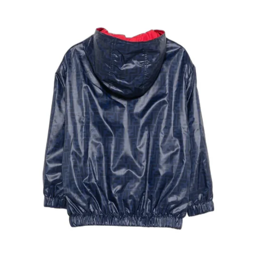 Ff Logo-Print Hooded Jacket