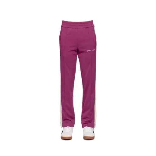 Logo Embroidered Straight Leg Track Pants