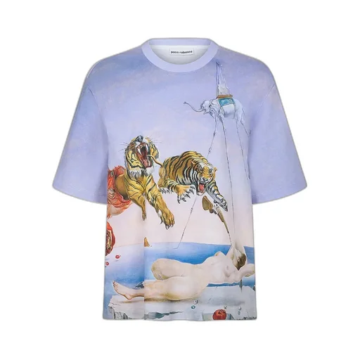 All-Over Graphic Print T-Shirt
