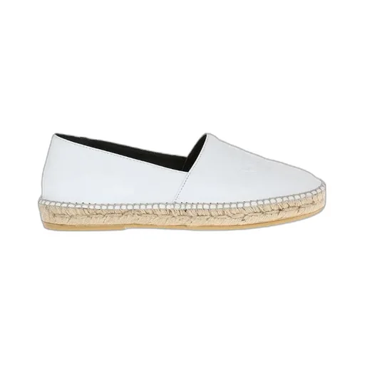 Tiger Head Pattern Straw Woven Business Casual Shoes