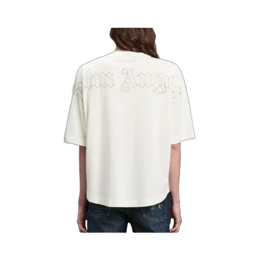 Pa Monogram Embroidered Crewneck T-Shirt