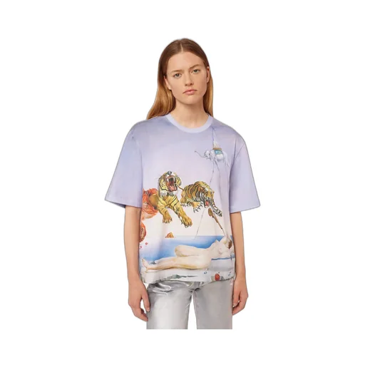 All-Over Graphic Print T-Shirt