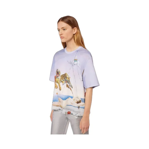 All-Over Graphic Print T-Shirt