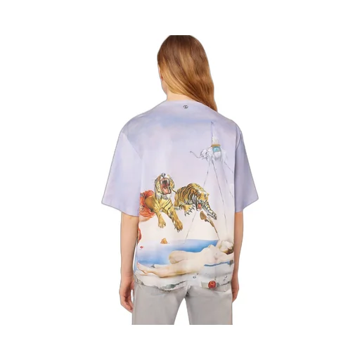 All-Over Graphic Print T-Shirt