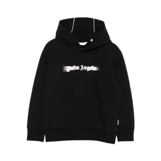 Blurred Logo Hoodie