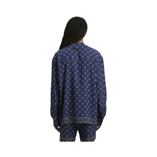 Paisley-Printed Buttoned Shirt