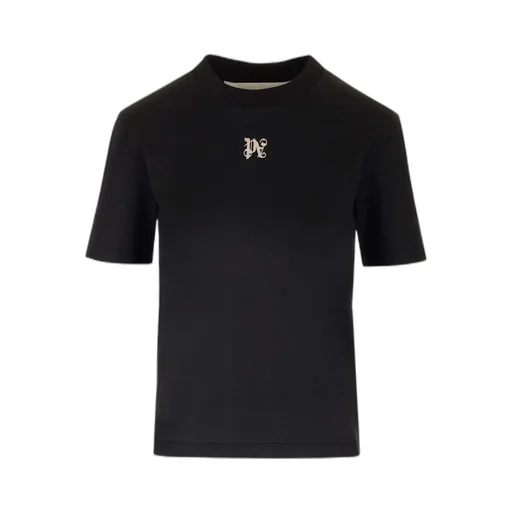 Pa Monogram Embroidered Crewneck T-Shirt